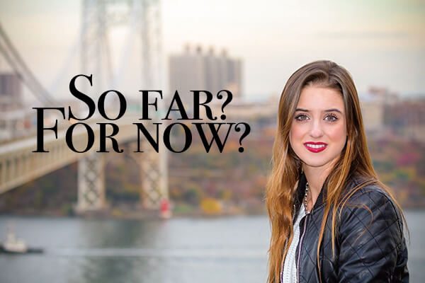 「So far」と「For now」の使い分け